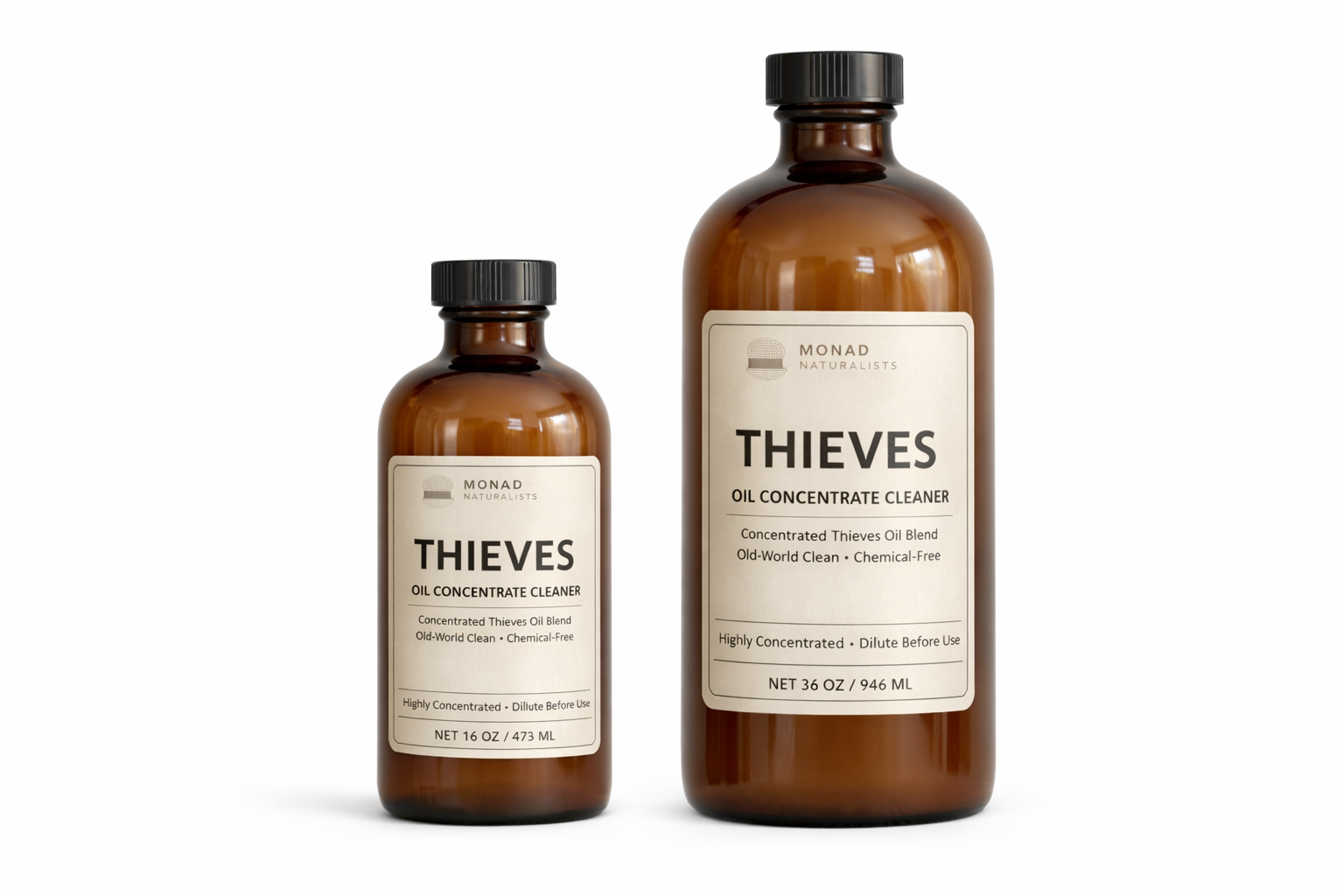 Thieves Oil Concentrate Cleaner | Non-Toxic Refill Cleaner